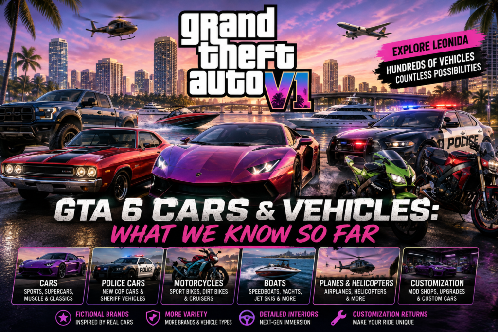 GTA 6 Cars